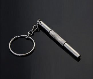 Schlüsselanhänger Mini-Schraubendreher